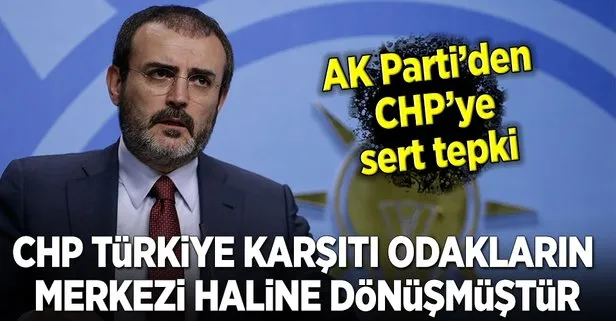 AK Parti’den CHP’ye sert tepki