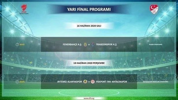 Son dakika: ZTK'da yarı final maçları programı açıklandı-1