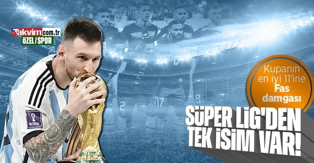 Dünya Kupası'nın en iyi 11'i belli oldu! Beşiktaş'ın gururu Romain Saiss