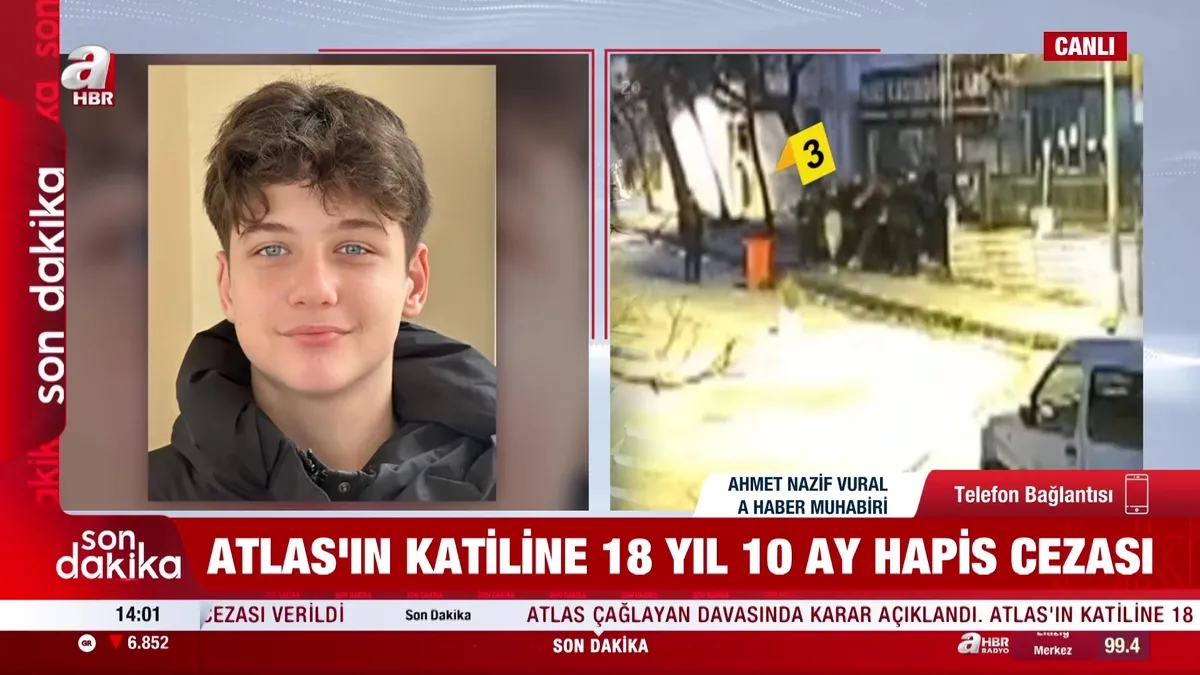Atlas Çağlayan cinayeti davasında karar çıktı: 14 yaşındaki sanığa 18 yıl 10 ay hapis