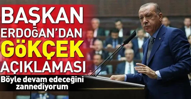 Başkan Erdoğan’dan ’Melih Gökçek’ açıklaması