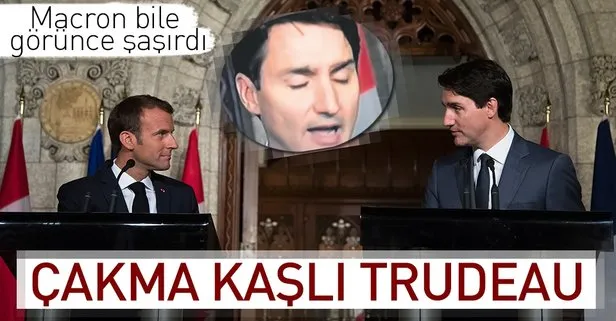 Çakma kaşlı Trudeau