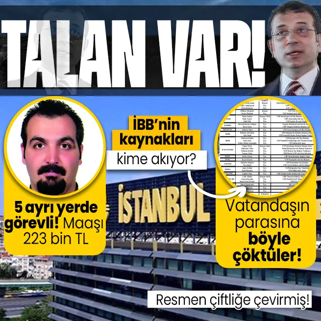 İBB’ye böyle çöktüler | CHP’li bankamatikçiler 5 yerden maaş alıyor! Dudak uçuklatan ödeme