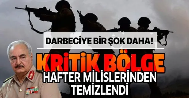 Son dakika: Libya ordusu Sirte kentini darbeci Hafter’den geri aldı!