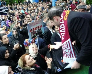 Bakan Albayrak Twitter hesabından paylaştı: Teşekkürler Trabzon