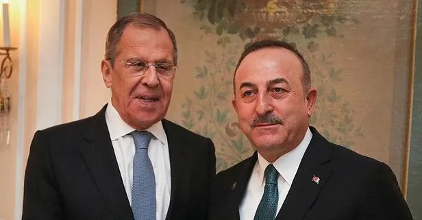 Son dakika: Dışişleri Bakanı Mevlüt Çavuşoğlu, Rusya Dışişleri Bakanı Sergey Lavrov ile görüştü