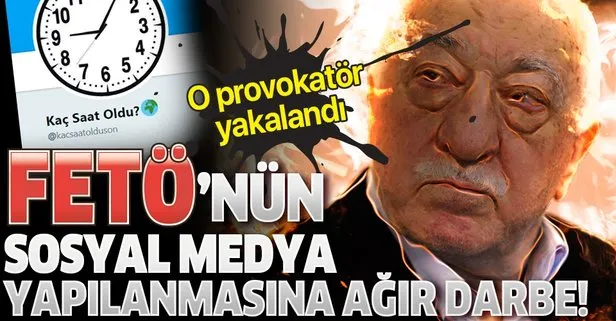Son dakika: FETÖ'nün sosyal medya ayağına ağır darbe! ‘Kaç Saat Oldu?’ hesabını yöneten isim gözaltına alındı
