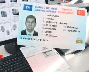 Bankalar bakın bu ehliyet!