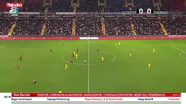 Gaziantep FK 0 - 4 Fenerbahçe | ÖZET