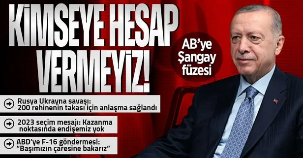Başkan Recep Tayyip Erdoğan, Amerikan PBS kanalında dış politika ve dünya gündemine ilişkin önemli açıklamalarda bulundu