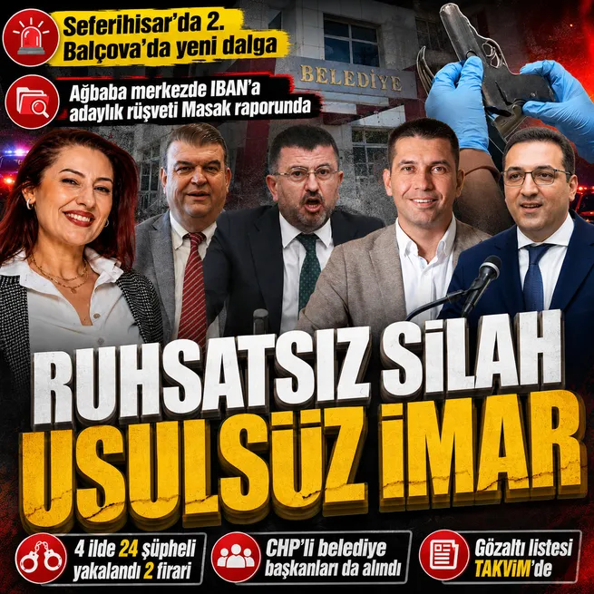 CHPli Seferihisar ve Balçova belediyelerine yolsuzluk operasyonu: İsmail Yetişkin ve Onur Yiğit gözaltına alındı