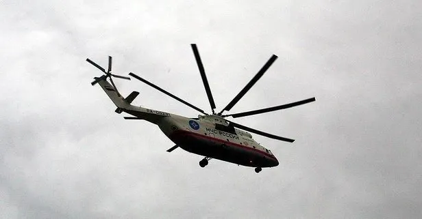 Rusya’da askeri helikopter düştü! Ölüler var