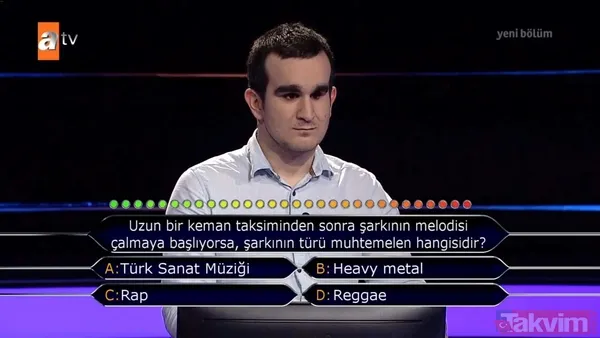 Helal olsun gönül gözüyle görenlere! Kim Milyoner Olmak İster'de geceye Mustafa Keskin damgası - 21