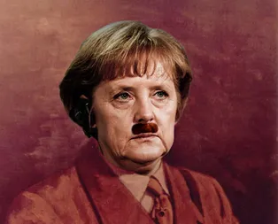 Almanya ilişkileri geriyor, Nazi kafası hortladı