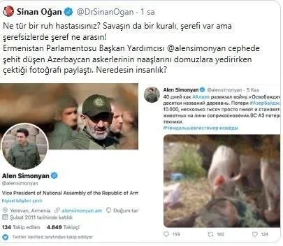 Alçaksın Twitter! Azerbaycanlı şehit askerlerin bedenlerinin domuzlara yedirilmesine sessiz kaldılar-3