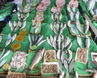 Balık tezgahlarında bolluk yok çeşit var