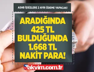 Karşılığı geri ödemesi yok! ASHB İŞKUR 18 - 55 yaş arası işsizlere 2 ayrı ödeme yapacak! 1 yılda 3 sefer...