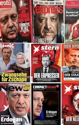 Avrupa ve Amerika medyasında Erdoğan'a küstah saldırılar