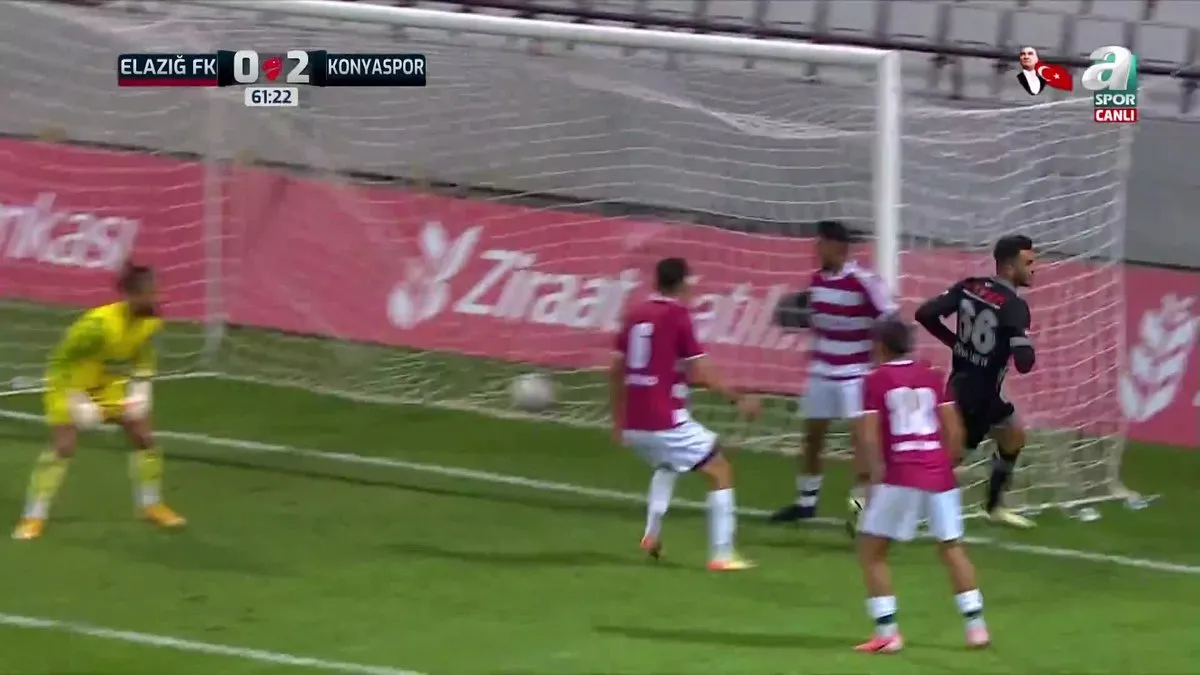 GOL | 23 Elazığ Fk 0 - 2 T. Konyaspor