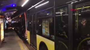 Sefaköy’de metrobüs arızası