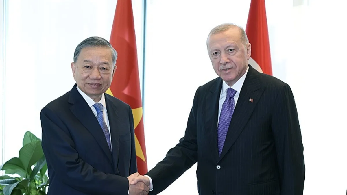 Erdoğan New York'ta Vietnam Devlet Başkanı To Lam ile görüştü