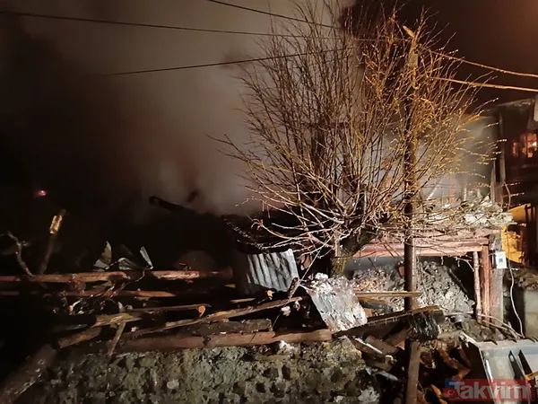 Kastamonu'da ev yangını! Bir kişi yaralandı: Kayıp baba ve engelli oğlunun cansız bedenine ulaşıldı - 4