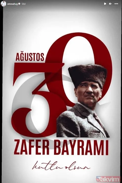 30 Ağustos Zafer Bayramı paylaşımları! Ünlüler peş peşe yayınladı! Esra Erol, Müge Anlı, Demet Akalın, Gülşen Bubikoğlu, Emre Altuğ... - 15