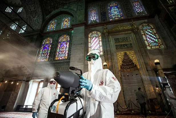 Camilerde yeni dönemin kuralları belli oldu! Abdest ve maske...-1