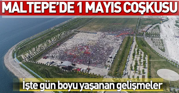 Maltepe'de 1 Mayıs kutlamaları başladı