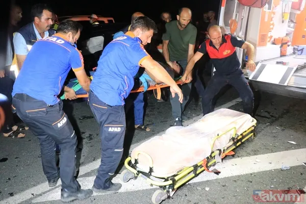 Erzincan-Erzurum kara yolunda feci kaza! 10 aylık bebek hayatını kaybetti, 7 yaralı... - 5