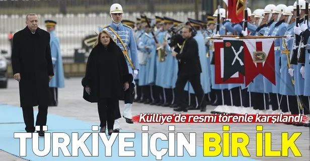 Malta Cumhurbaşkanı Preca Ankara’da! Başkan Erdoğan Külliye’de resmi törenle karşıladı