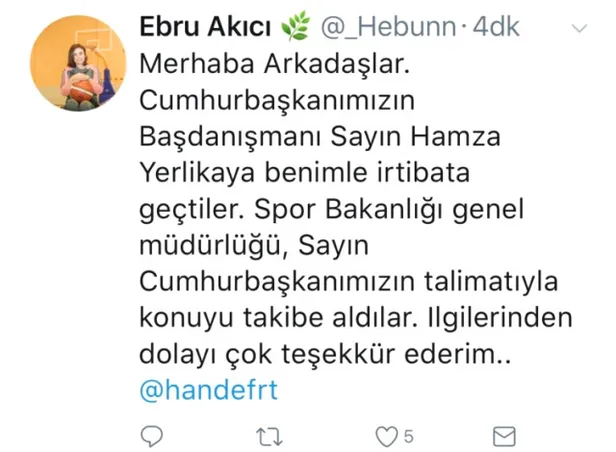 Engelli sporcuya Erdoğan'dan destek eli-2