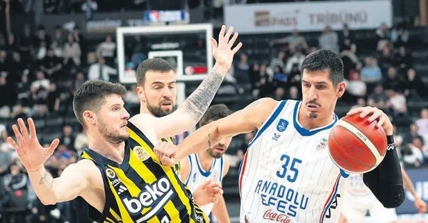 Nefes kesen maç F.Bahçe Beko’nun! Anadolu Efes’i 82-81 yendi