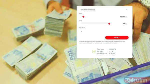 Ziraat Bankası 120 ay vadeli 550.000 TL konut kredisi veriyor - 1