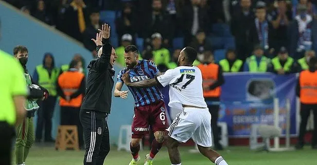 Trabzonspor derbisinde rakibini tokatlayarak kırmızı kart gören Larin’e büyük ceza kapıda!