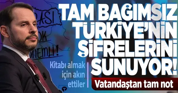 Vatandaşlardan Berat Albayrak’ın ‘Burası Çok Önemli!’ kitabına tam not: Tam bağımsız Türkiye’nin şifrelerini sunuyor!