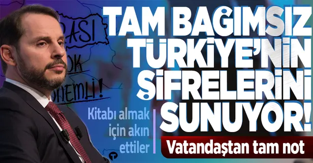 Vatandaşlardan Berat Albayrak'ın ‘Burası Çok Önemli!’ kitabına tam not: Tam bağımsız Türkiye'nin şifrelerini sunuyor!