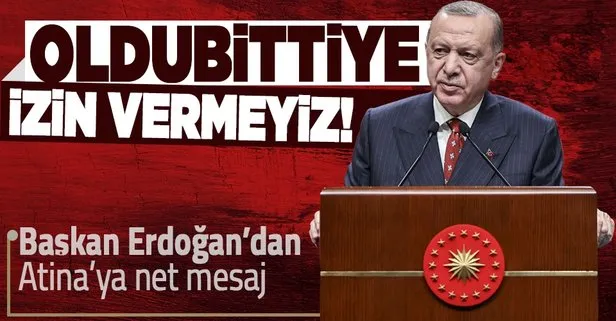 SON DAKİKA! Başkan Erdoğan’dan Atina’ya net mesaj: Saygı göstermeli