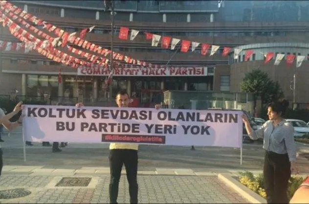 CHP'liler kazan kaldırdı