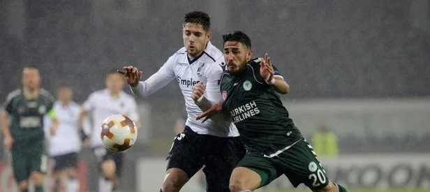 Atiker Konyaspor, Avrupa Ligi'ne veda etti