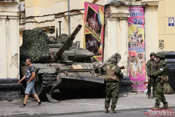 Rusya karıştı! Wagner'den kalkışma! Kare kare tarihe geçecek görüntüler... - 31