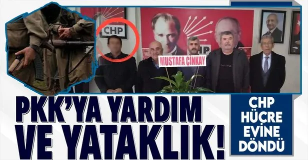 CHP’li isimden PKK’lı teröristlere yardım!