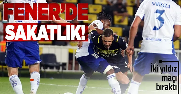 Fenerbahçe'de sakatlık şoku! İrfan Can Kahveci ve Filip Novak, Helsinki maçını yarıda bıraktı