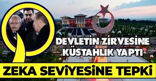 CHP Genel Başkanı Kemal Kılıçdaroğlu’nun devletin zirvesine karşı küstahlaşmasına tepki: Milleti anlamıyor