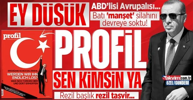 Batı ’manşet’ silahını devreye soktu! Avusturyalı ’Profil’den Türk bayraklı skandal tasvir: Sonunda Erdoğan’dan kurtuluyor muyuz?”