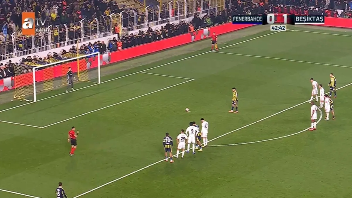 GOL: Fenerbahçe 1 - 1 Beşiktaş | Marco Asensio