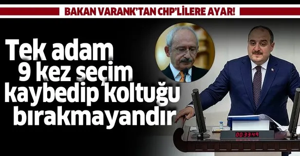 Bakan Varank’tan CHP’lilere ayar: Tek adam, 9 kez seçim kaybedip koltuğu bırakmayandır