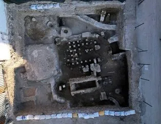 1500 yıllık açık hava şölenini anlatan mozaik bulundu