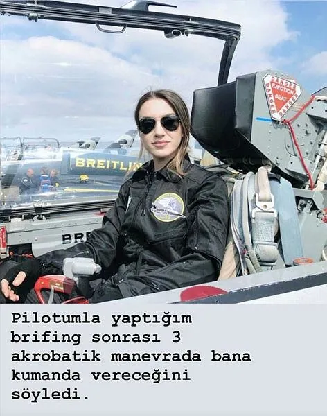 Sabri Sarıoğlu'nun pilot eşi Yağmur Sarıoğlu adrenaline doyamadı!-9