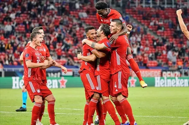 UEFA Süper Kupa'nın sahibi Bayern Münih